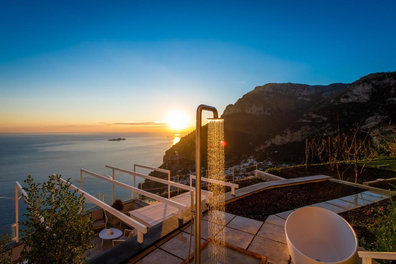 Villa La Tagliata Spectacular Jacuzzi Tub Amazing View And Private Parking Garage Positano Exterior foto
