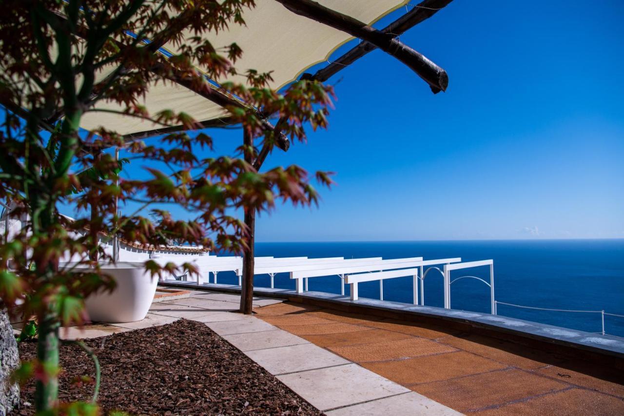 Villa La Tagliata Spectacular Jacuzzi Tub Amazing View And Private Parking Garage Positano Exterior foto